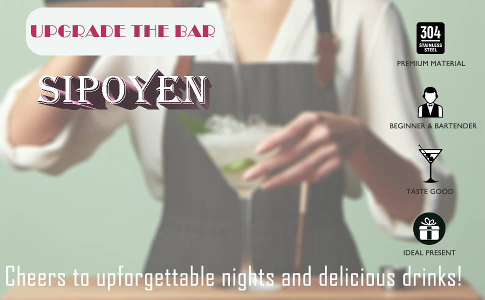 Black Cocktail Strainer for Drinks 2 Prong Hawthorne Strainer with Removable Spring Stainless Steel Bartending Strainer