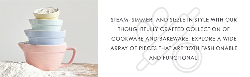 Creative Co-Op Long Carved Beech Wood Measuring Spoons, Natural, Set of 4