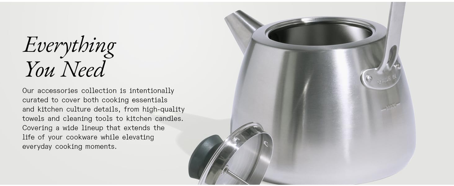 Made In Cookware | Rubber Spatula (Harbour Blue) | Versatile Kitchen Essential | Dishwasher Safe