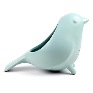 Genuine Fred BLUE BIRD Ceramic Colander, Charming, Unique Design, Berry Colander, Fun Kitchen Gadget