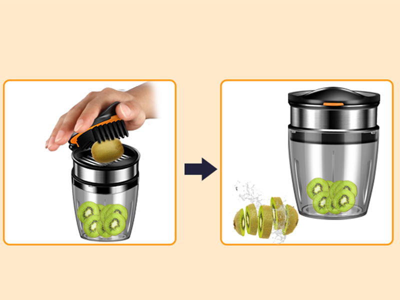 2026 Upgraded Strawberry Slicer, Fruit Slicer Cup for Eggs, Banana,Kiwi, Stainless Steel Strawberry Cutter, Dishwasher Safe, Quickly Makes Fruit & Veggie Salad - Must Have Kitchen Gadget