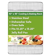 Spring Chef Extra Large Cookie Scoop, 18/8 Stainless Steel Melon Baller Scoop, Spring Loaded Trigger Release for Cookie Dough, Ice Cream, Meatball, Cupcake, 5.5 tablespoon (tbsp) portion, #10, Black