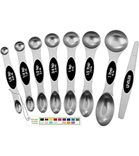Spring Chef Extra Large Cookie Scoop, 18/8 Stainless Steel Melon Baller Scoop, Spring Loaded Trigger Release for Cookie Dough, Ice Cream, Meatball, Cupcake, 5.5 tablespoon (tbsp) portion, #10, Black