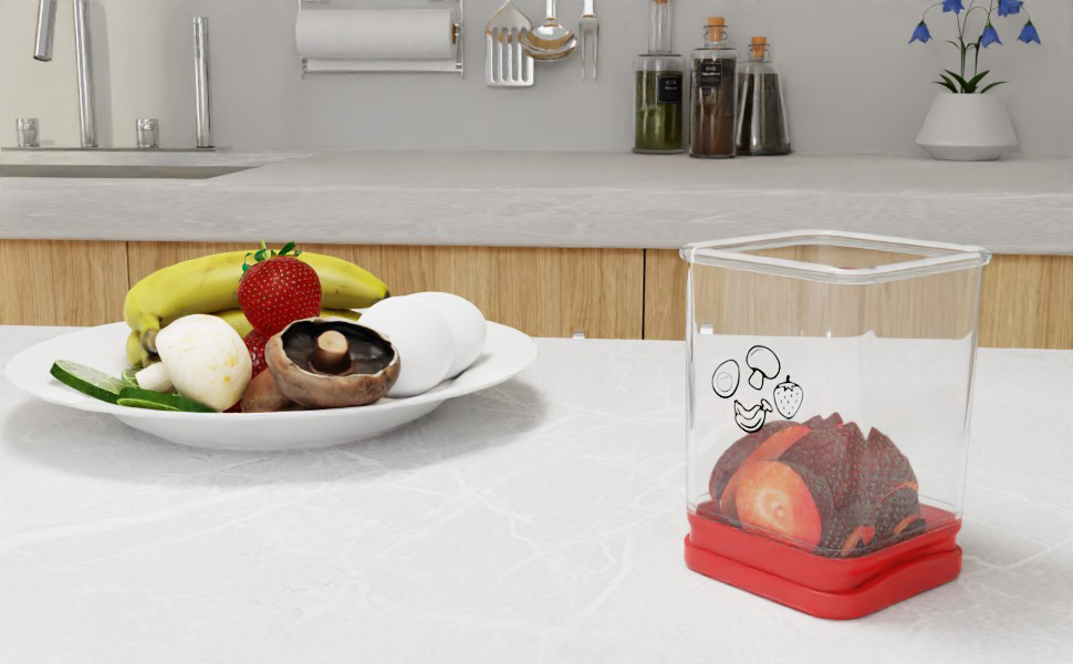 Fruit Slicer Cup, Speed Cutter for Strawberry Banana Grape Egg, Stainless Steel Vegetable Cutting Kitchen Gadget, Kitchen Portable Slicing Tool (1 pcs)