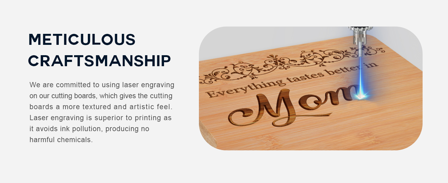 AceThrills Dad Gifts for Dad Birthday Gift for Dads Christmas Gifts Who Wants Nothing from Daughter Son - Engraved Bamboo Cutting Board 12.3"L x 8.7"W x 0.4"Th