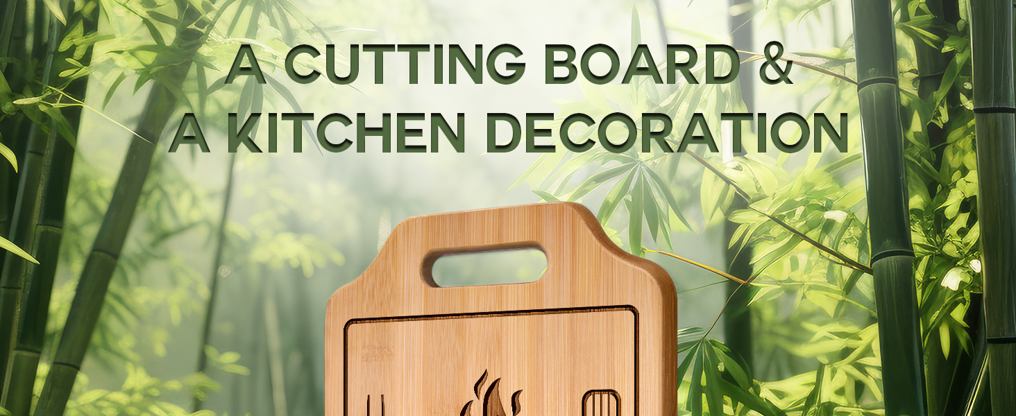 AceThrills Dad Gifts for Dad Birthday Gift for Dads Christmas Gifts Who Wants Nothing from Daughter Son - Engraved Bamboo Cutting Board 12.3"L x 8.7"W x 0.4"Th