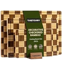 Plastic Cutting Board Set of 3-Cutting Boards for Kitchen BPA Free, Large-Small Chopping Boards Non-Slip for Cooking Camping Dishwasher Safe, Reversible, with Grip Handle, 15"×10"×0.6" Green