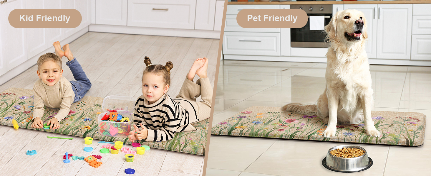 KIMODE Anti Fatigue Kitchen Mat, 17