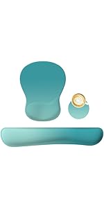 Silicone Kitchen Oven Mitts Set, Mini Finger Protector Cooking Pinch Grips Pot Holder Toaster Oven Accessories,BBQ Baking Mittens Heat Resistant Gloves, 2 Pairs(Black and Cool Gray)