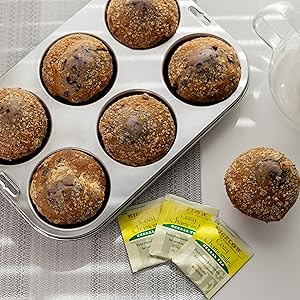 Fox Run Stainless Steel Extra Large Muffin and Cupcake Pan, 6 Cup