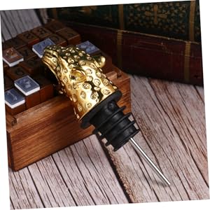 IMIKEYA Wine Bottle Caps Leopard Head Shape Wine Pourer Alloy Wine Stoppers Wine Stopper Pourer Bottle Stopper