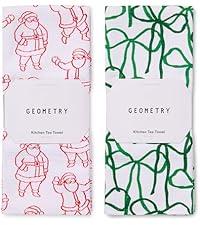 GEOMETRY Kitchen Dish Cloths - Spring & Summer Collection - Premium Dishcloths with Geoweave - Absorbent & Fast Drying Kitchen Towels - Lemon Delight, 10