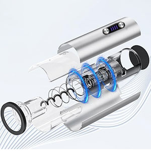 Electric Wine Opener Wine Gifts Bottle Openers Kit with Foil Cutter, Wine Aerator Pourer, Vacuum Stopper USB C Rechargeable Cordless Electric Wine Corkscrew Gift Set