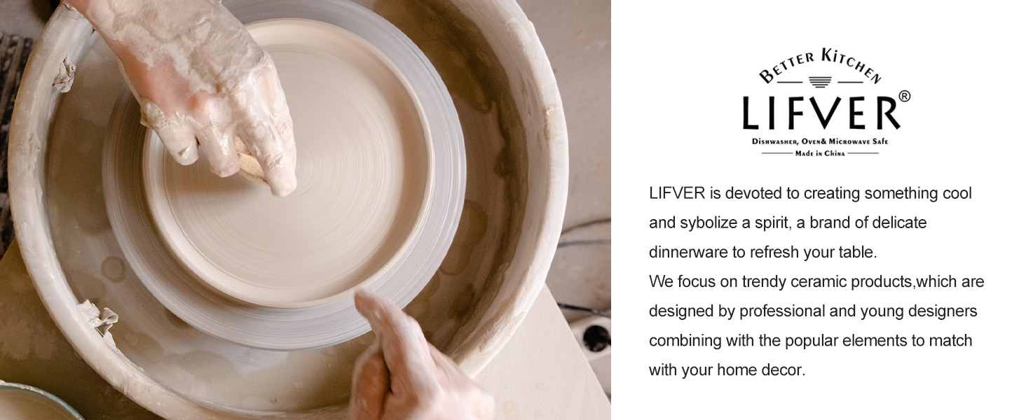 LIFVER Drinks Coasters Set of 4, Living Room Decor, Ceramic Absorbent Coasters with Cork Base, Protect Wooden Table or Furniture from Scratched, Drink Coasters with Holder - Grey