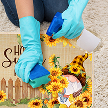 Timgle 3 Pcs Bee Kitchen Rugs Gnomes Rug Retro Style Non Slip Kitchen Print Floor Mat Washable Floor Comfortable Mat for Home Office Sink 17 x 29 Inch 17 x 47 Inch