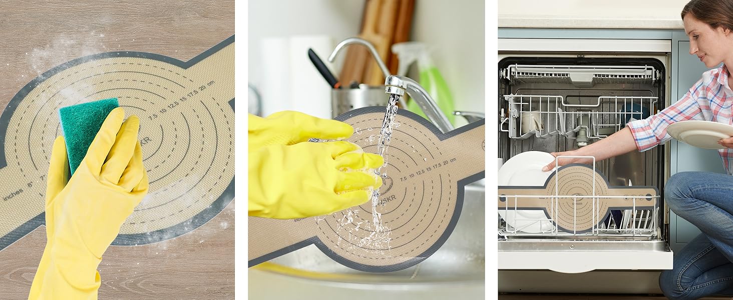 Silicone Bread Sling for Dutch Oven, 2 Pcs Non-Stick & no objectional odor Bread Baking Mat Set, antislip Reusable Bread Sling with Long Handle to Transfer Sourdough, large, Gray