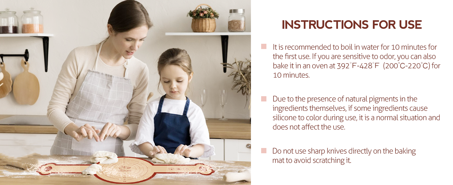 Silicone Sourdough Bread Sling Mat for Dutch Oven, 2 Pack Non-Stick & Easy Clean Reusable sourdough mat, Easy and Stable to Transfer Sourdough Bread, Round