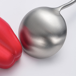 304 Stainlss Steel Kitchen Utensils Set, 12 Pcs Long Metal Cooking Utensil Gadgets Tools Set with Spatula, Ladle, Spoon, Ladle, Skimmer, Tunner, Pasta Server, Tongs(Silver, Dishwasher Safe)