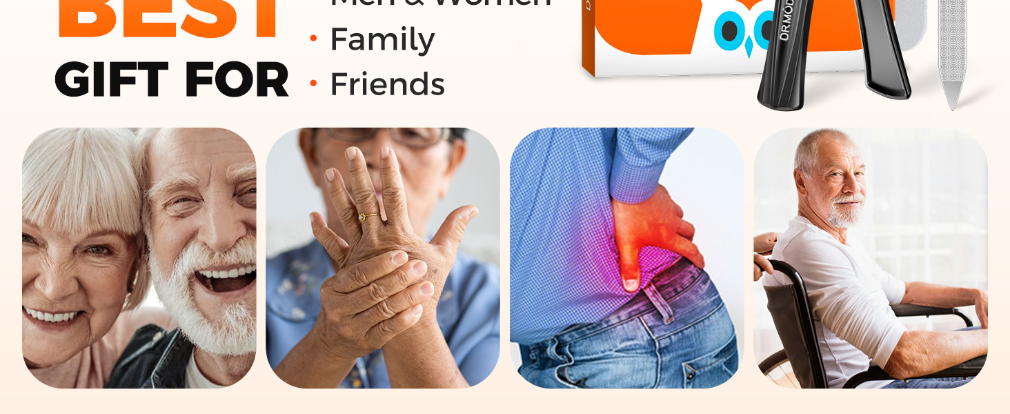 Toenail Clippers for Seniors Thick Toenails, Upgrade Angled Head Large Toe Nail Clippers for Men with Wide Jaw Opening, Sharp Heavy Duty Fingernail Clipper Cutter with Catcher Long Handle -Black