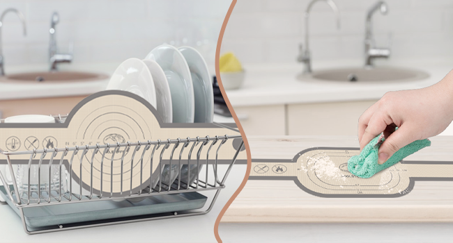 Silicone Bread Sling Oval and Round, 2 PCS Nonstick＆Reusable Bread Baking Mats, Easy-To-Clean Dutch Oven Liners, Sourdough Bread Baking Supplies