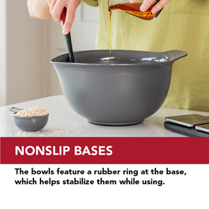 KitchenAid Stainless Steel Mixing Bowls, Set Of 3