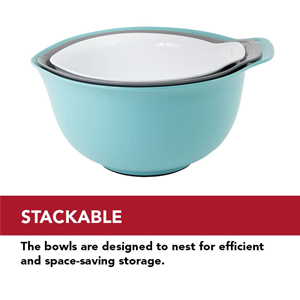 KitchenAid Stainless Steel Mixing Bowls, Set Of 3