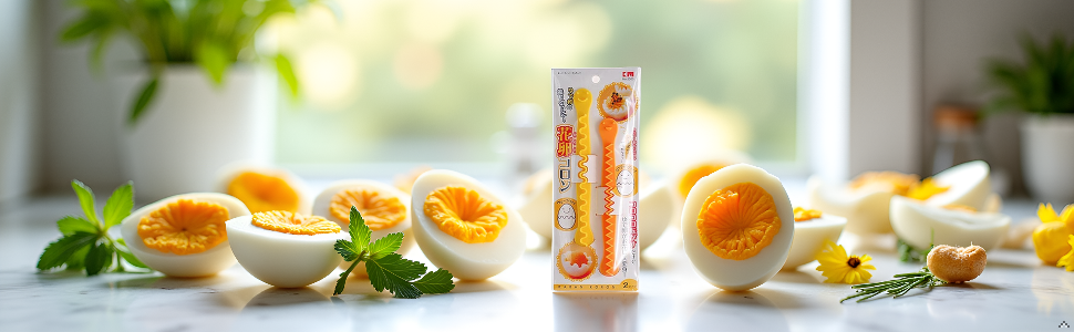 2Pcs Egg Cutter Set, Lace Fruit Slicer Carving Lace Cutting Wire Egg Cutter Egg Decorator Home Boiled Cut Egg Cooking Tools Mandolines and Slicers, Graters, Peelers and Slicers