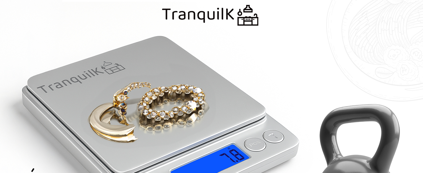 Digital Food Scale for Kitchen (0.1g-3kg)