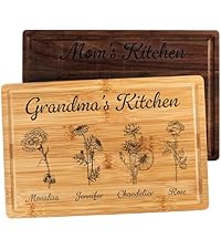 Personalized Cutting Board with Display Stand – Custom Engraved Charcuterie Board, Ideal Gift for Wedding, Housewarming, Bridal Shower, Anniversary, Birthday, Mom & Couples, Valentines Day Gifts