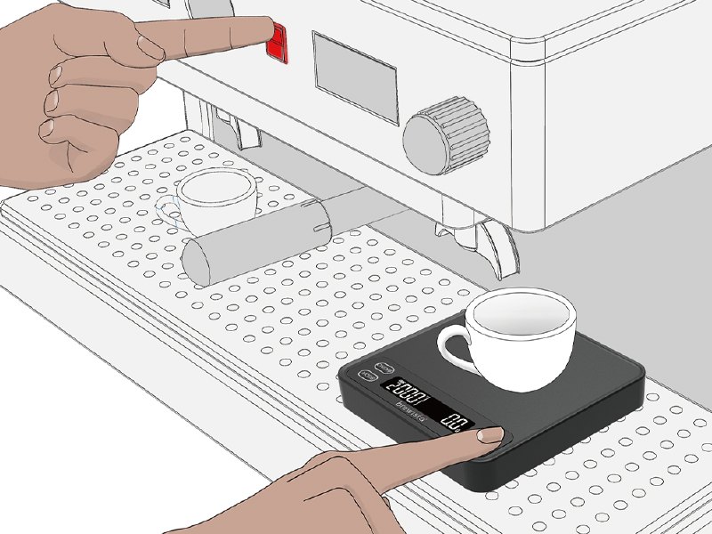 Brewista Smart Coffee Scale III with Timer, 2kg/0.1g High Precision Scale for Espresso and Pour-Over Coffee, Portable Mini Digital Kitchen Scale with Automatic Timing, Rechargeable, 5 Modes