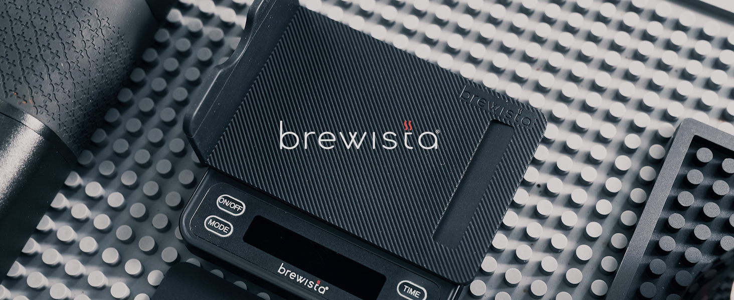 Brewista Smart Coffee Scale III with Timer, 2kg/0.1g High Precision Scale for Espresso and Pour-Over Coffee, Portable Mini Digital Kitchen Scale with Automatic Timing, Rechargeable, 5 Modes