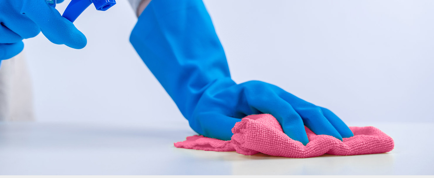 Orighty Microfiber Cleaning Cloth, 24 Pack Highly Absorbent Cleaning Rags, Household Cleaning Supplies, Reusable Lint Free Cloths Microfiber Rag for House, Kitchen, Car Care, 12x11 inch