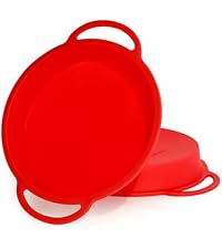 CAKETIME Mini Muffin Pan, Metal Reinforced Frame Mini Cupcake Pans 24 Cups Nonstick Muffin Silicone Molds with Handle for Baking Muffins, Cupcakes, Egg Bites 2 Pack