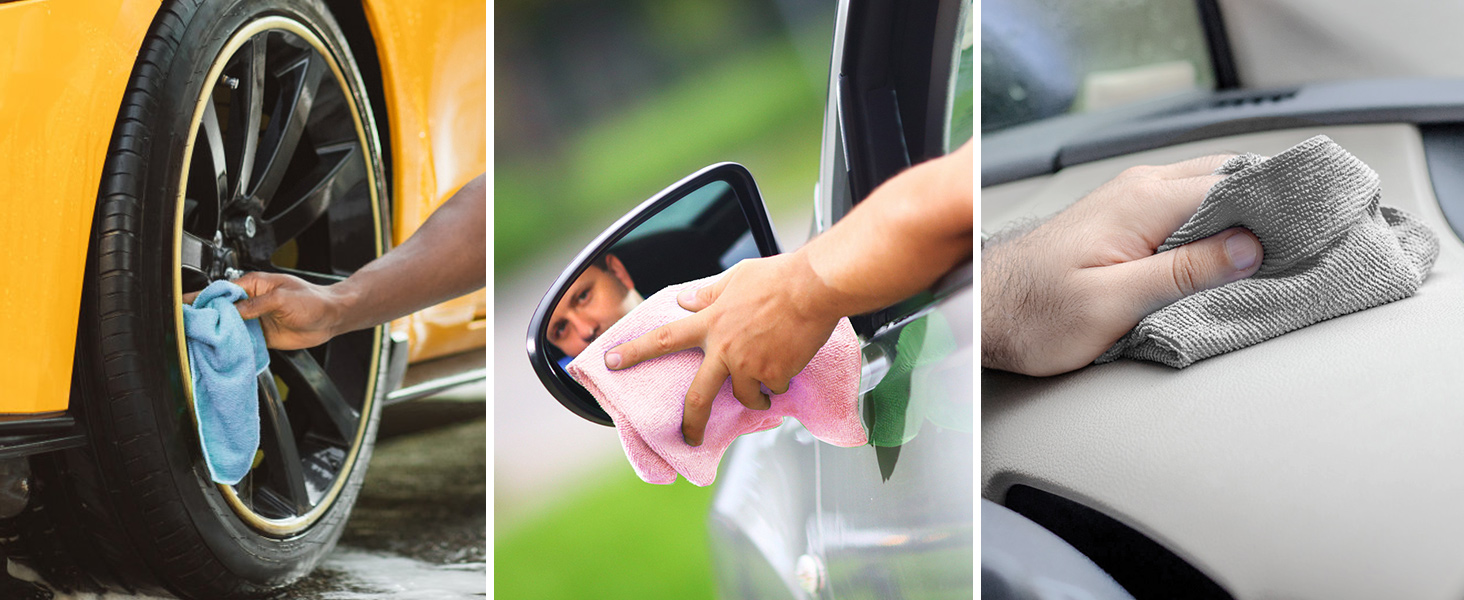 AIDEA Microfiber Cleaning Cloth Roll, Grey 75PK, Reusable Paper Towels Tear Away Cloth, Microfiber Towels for Cars, Wash Cloths, Lint Free Rags for House, Kitchen,Window,Cleaning Supplies 11.5