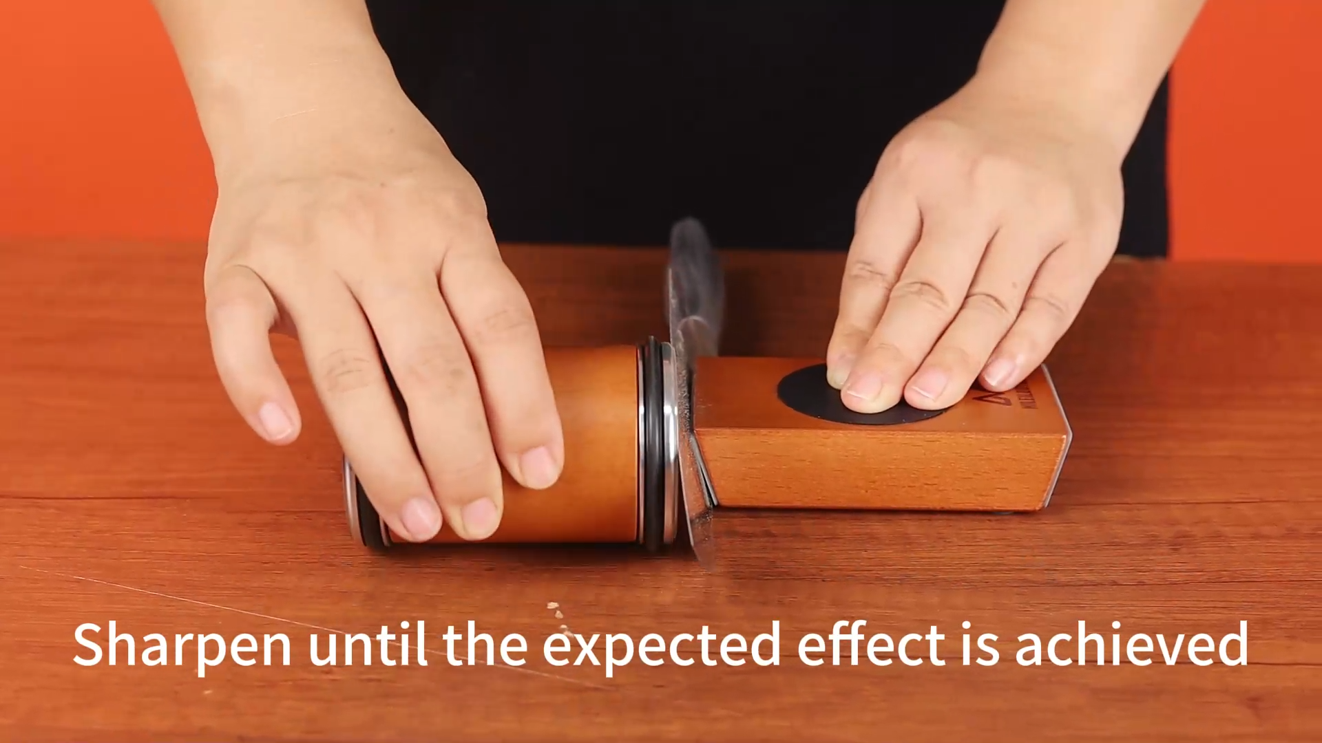 Knife Sharpener Tool Rolling Knife Sharpener Kit, Ceramic Disc Sharpeners Are Used,15°&20° Magnetic Inclination Angles Making Sharpening Easier,for Gift Teachers' Day Thanksgiving, Christmas