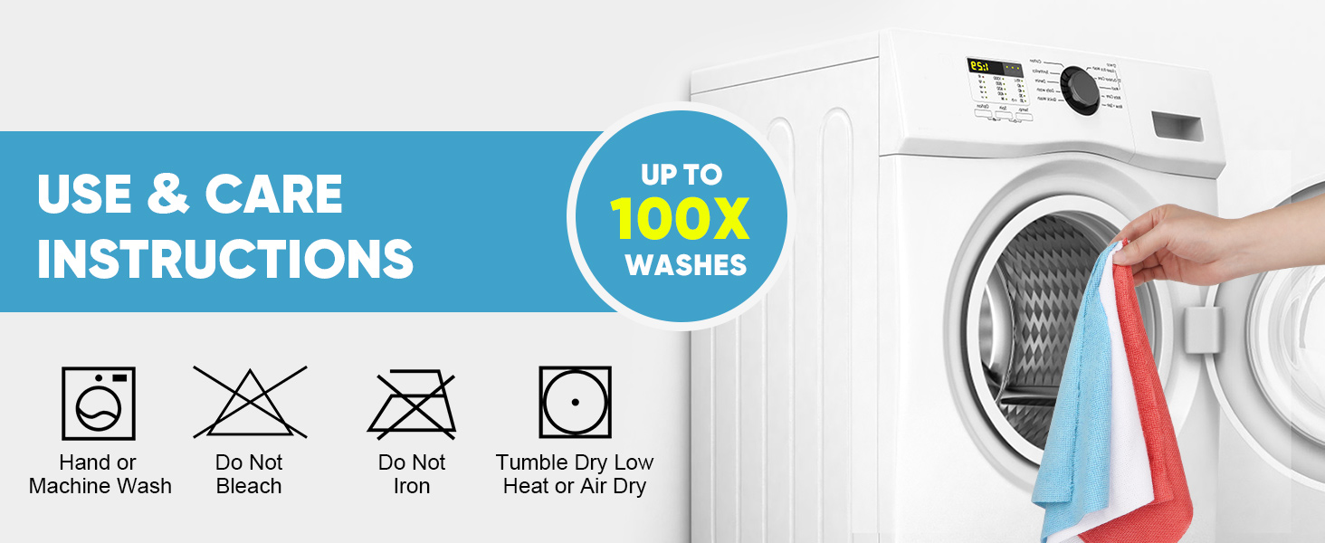 AIDEA Microfiber Cleaning Cloth Roll, Blue Shop Towels 55 Sheets Washable, Microfiber Towels for Cars, Blue Rags Reusable Paper Towel for Automotive, Workshop, House, Kitchen, Cleaning Supplies11×9