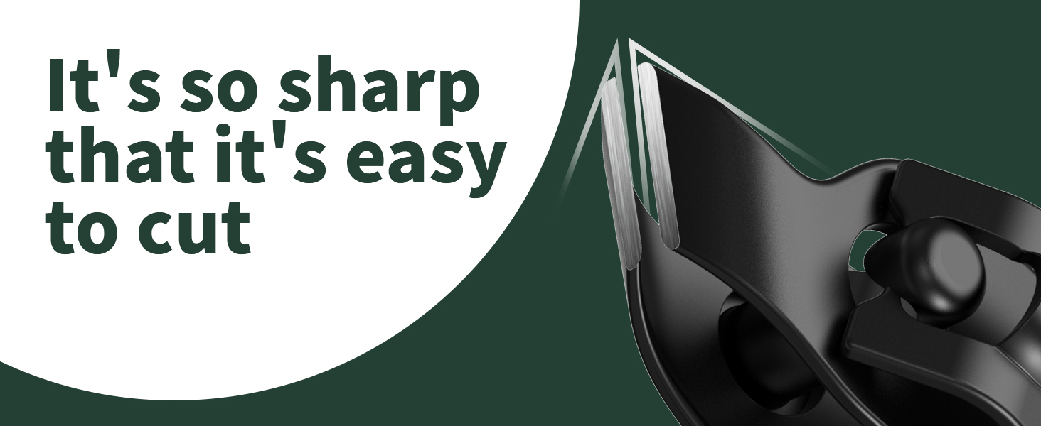 German Nail Clippers for Men, VANWIN Nail Clipper Set (4-Pack) Ultra Sharp Matte Stainless Steel Fingernail & Toenail Clippers with Glass Nail File, Nail Cutter Stocking Stuffers for Men Women Black