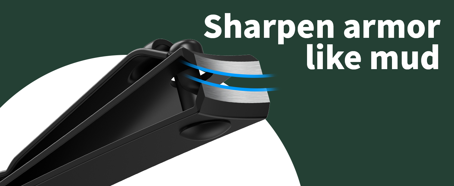 German Nail Clippers for Men, VANWIN Nail Clipper Set (4-Pack) Ultra Sharp Matte Stainless Steel Fingernail & Toenail Clippers with Glass Nail File, Nail Cutter Stocking Stuffers for Men Women Black