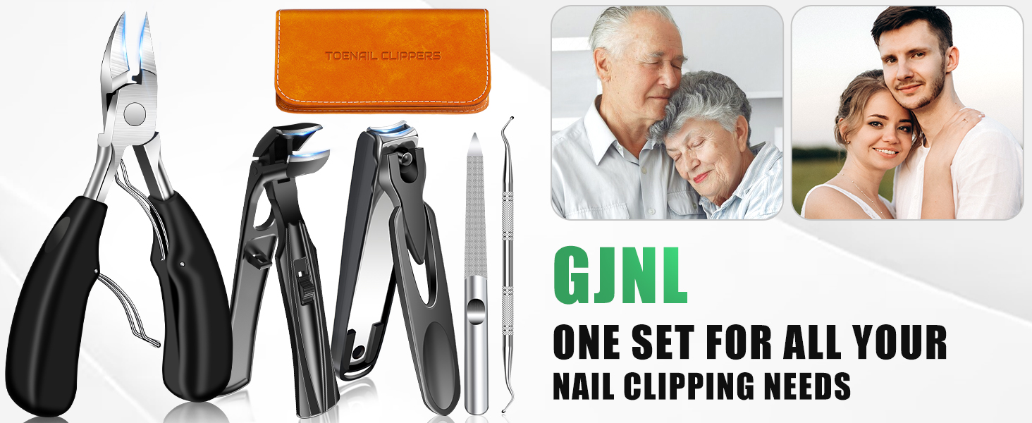 2026 Toenail Clippers for Thick Toenails for Seniors, Angled Head Large Toe Nail Clippers for Men with Wide Jaw Opening, Sharp Heavy Duty Fingernail Clipper Cutter with Catcher Long Handle