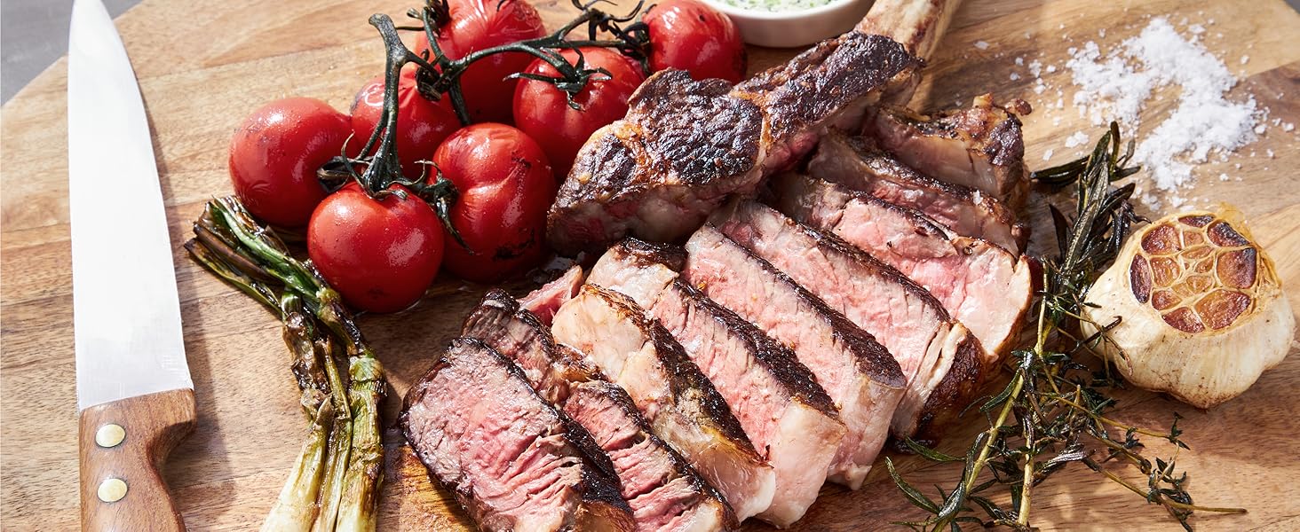 ThermoMaven Smart Bluetooth Wireless Meat Thermometer: Standalone Base, WiFi Unlimited Range, 6 Sensors with NIST Certified Accuracy, 2 Probes for Kitchen, BBQ, Grill, Oven, Smoker, Rotisserie