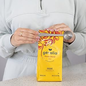 Fox Run Bag Spoon Clip, Coffee Measuring Spoon With Bag Clip, 1 Tablespoon