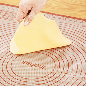 Silicone Pastry Mat 36x24 Inch Nonstick Baking Mat -Perfect for Dough, Pastry, Dough Rolling, Kneading Board, Pie Crust, Fondant, Pasta/Pizza, Kitchen Counter Mat