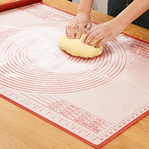 Silicone Pastry Mat 36x24 Inch Nonstick Baking Mat -Perfect for Dough, Pastry, Dough Rolling, Kneading Board, Pie Crust, Fondant, Pasta/Pizza, Kitchen Counter Mat