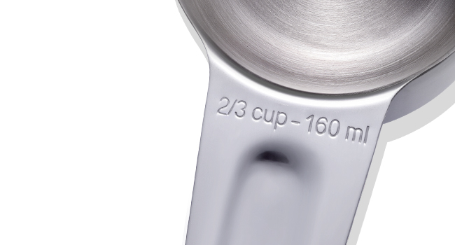 Measuring Cups, AMOHEE 7PCS Stainless Steel Measuring Cups with a Storage Bag for Cooking & Baking, Dishwasher Safe