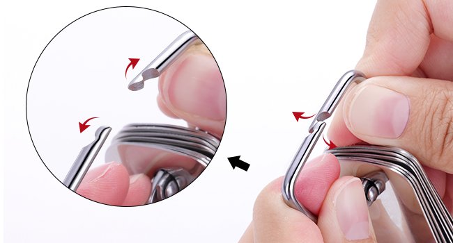 Measuring Cups, AMOHEE 7PCS Stainless Steel Measuring Cups with a Storage Bag for Cooking & Baking, Dishwasher Safe