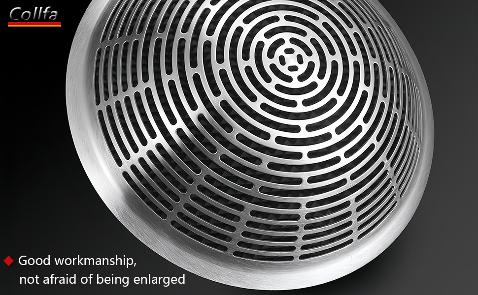 Cooking Skimmer 304 Stainless Steel Spider Strainer Handheld Metal Slotted Spoon With Holes Mesh Ladle For Spaghetti Pasta;Poached Egg;Noodle;Vegetables;Kitchen Frying And Cooking Tools