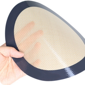 3PC Round Silicone Baking Mats, 8 inch Silicone Mats for Baking Easy to Clean, Reusable Baking Mats, Silicone Circle Mats for Cake Pan