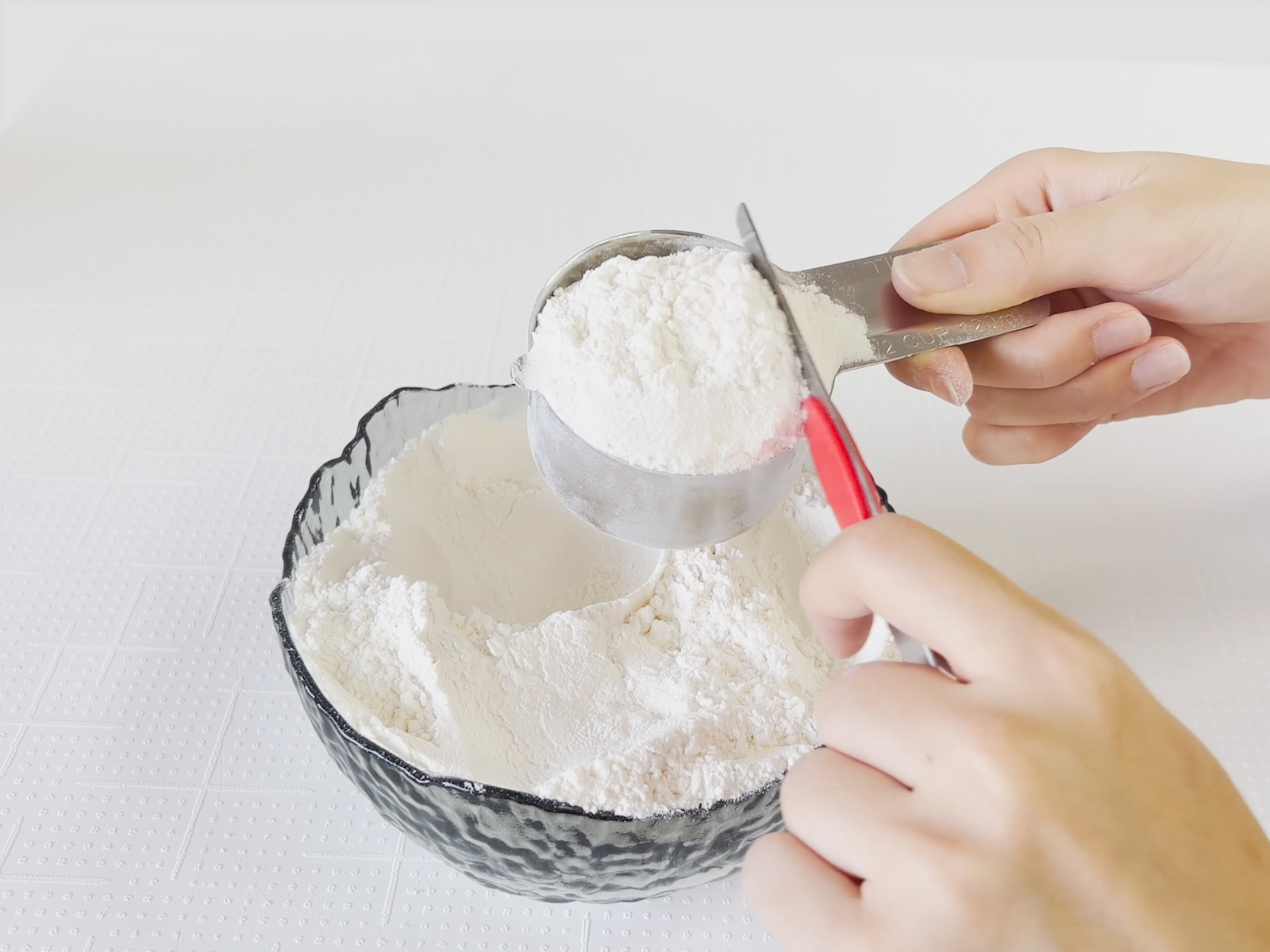 TILUCK Stainless Steel Measuring Cups Set,Kitchen Gadgets for Cooking & Baking,Set of 5