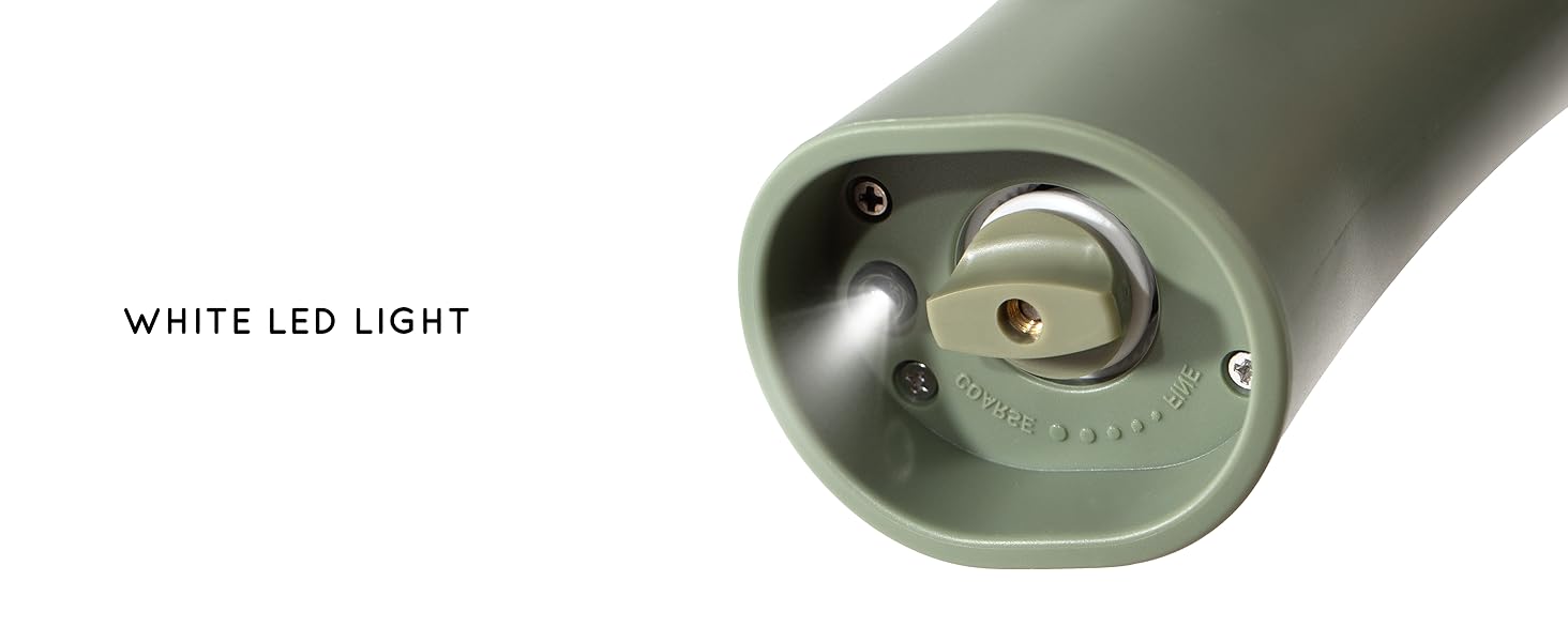 Gravity Electric Salt and Pepper Grinder Set Rechargeable, Automatic Salt and Pepper Grinder Set with USB C Charging Base, Gravity Salt and Pepper Shakers Set Electric