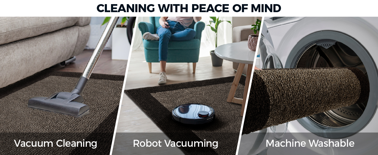 Machine Washable Kitchen Rug 24